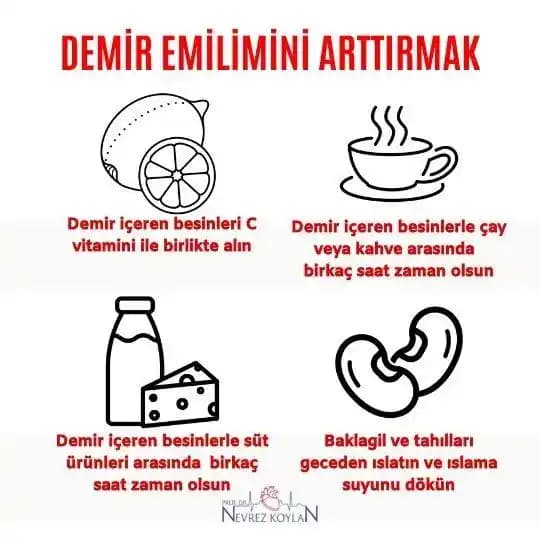 Bitkisel Demirin Emilimini Artıran Yöntemler ve C Vitamini Rolü