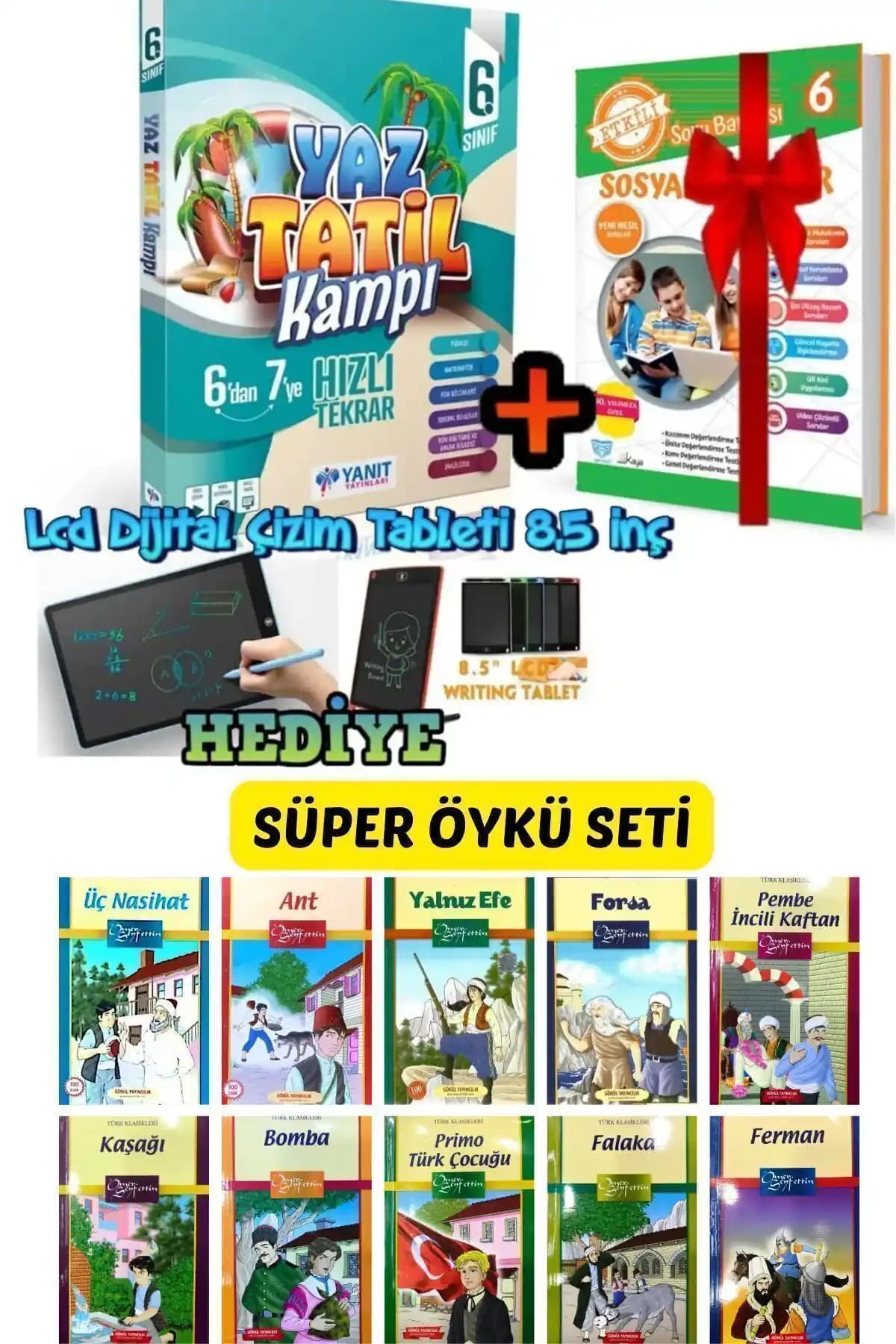 6. Sınıf Öğrencileri İçin Yenilikçi Yaz Tatil Seti ve Teknolojili Öğrenme Aracı