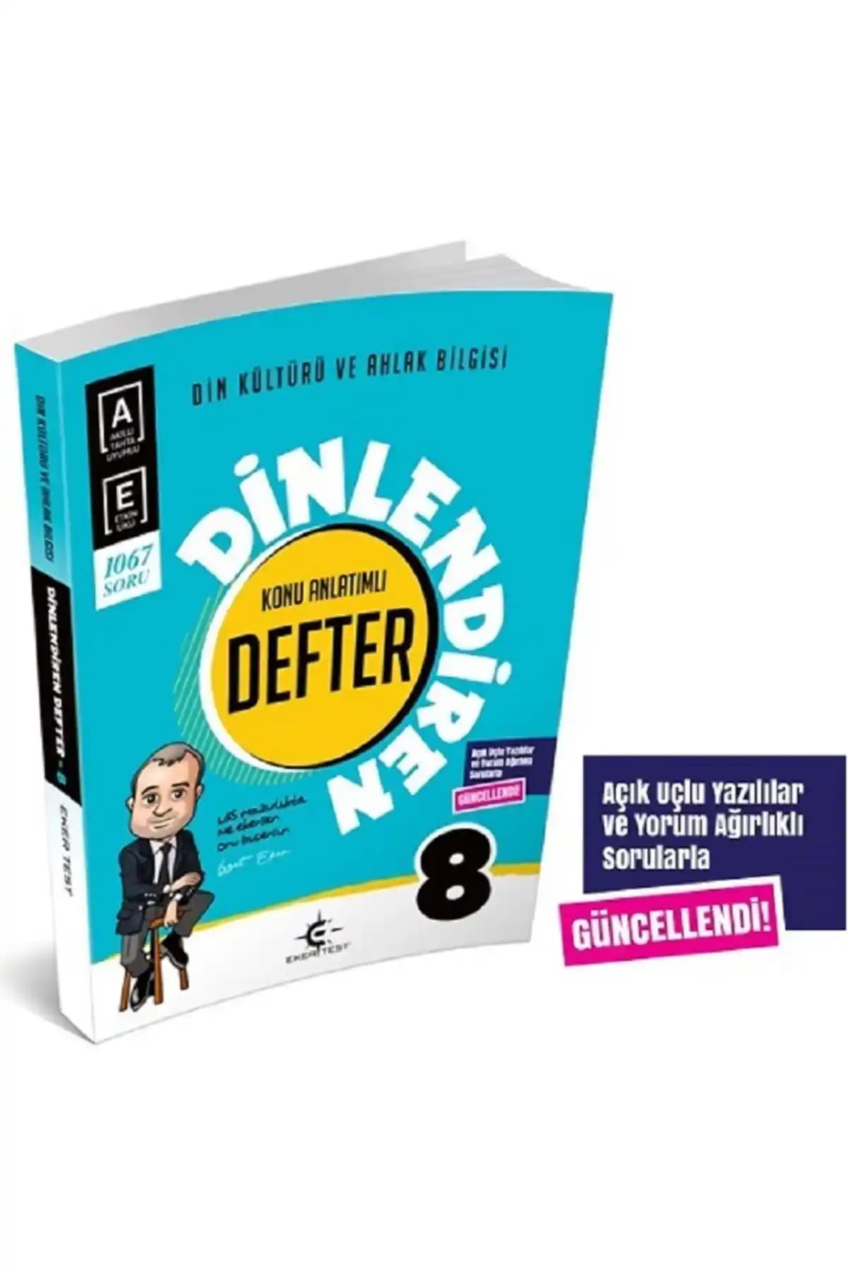 8. Sınıf Din Kültürü Öğrenci Destek Kaynağı Güncellenmiş ve Öğretici Defter