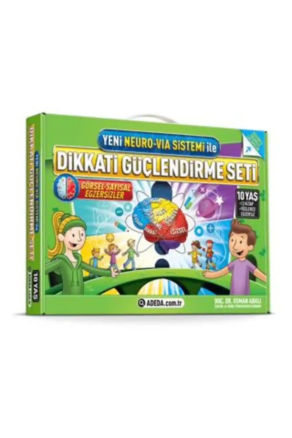 Adeda Yayınları Dikkati Güçlendirme Seti 6-9 Yaş Çocuklar İçin Eğitici ve Eğlenceli Bir Materyal