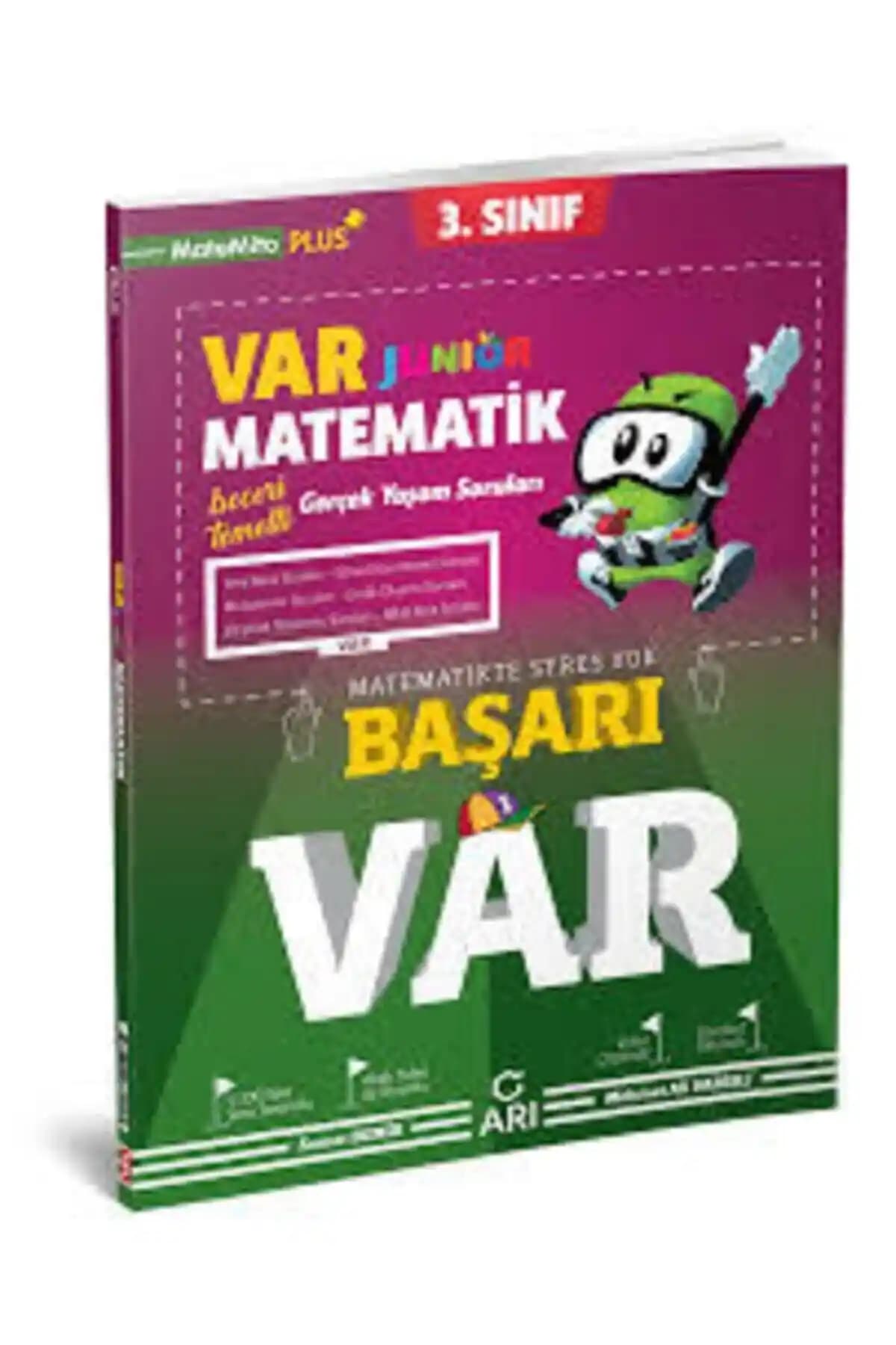 Arı Yayıncılık 3. Sınıf Junior Matematik Kitabı Güncel İçerik ve Öğrenme Kolaylığı