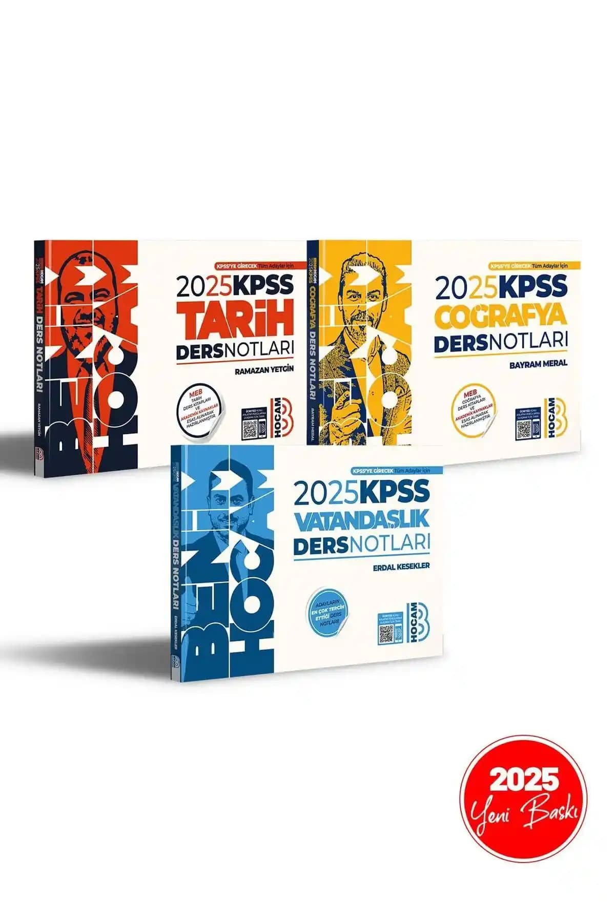 Benim Hocam Yayınları 2025 Güncel KPSS Genel Kültür Ders Notları Seti