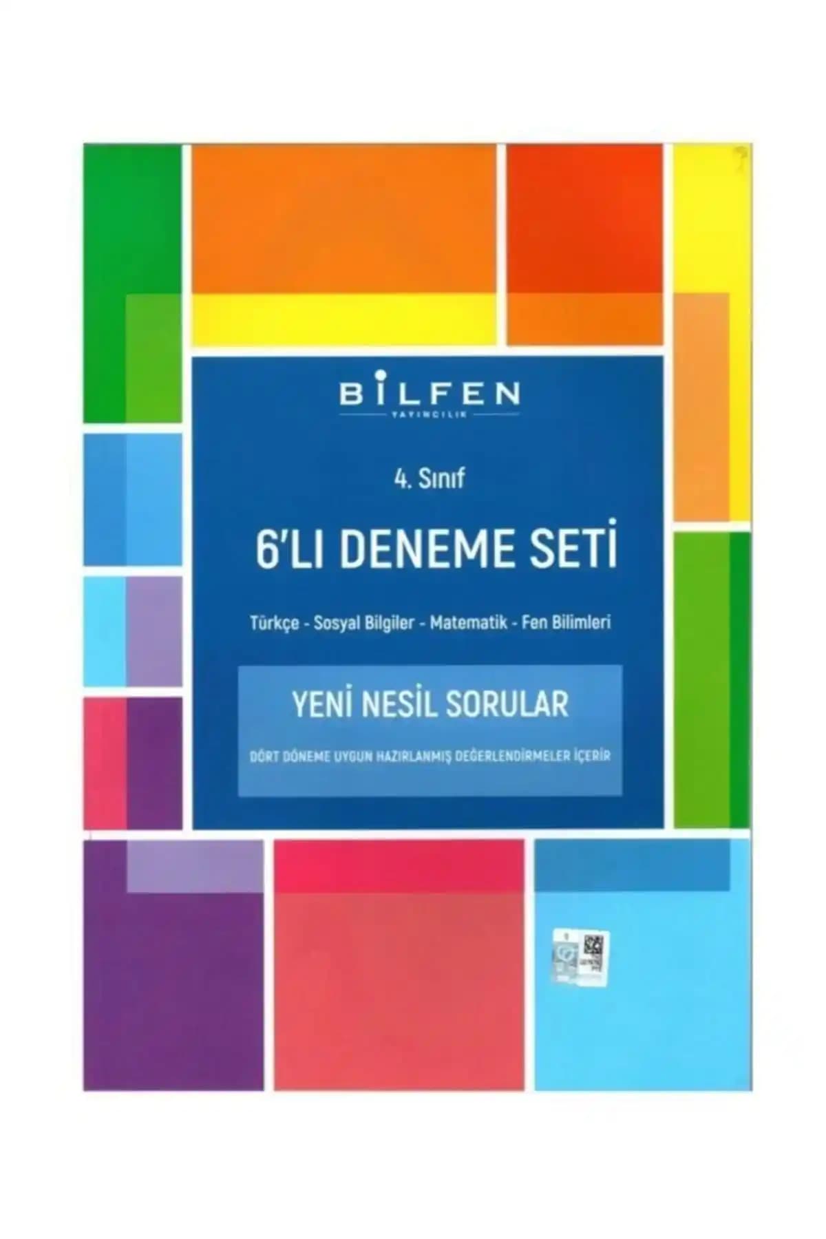 Bilfen Yayıncılık 4. Sınıf Deneme Seti: Sınavlara Hazırlık İçin Kapsamlı ve Kaliteli Çalışma Aracı