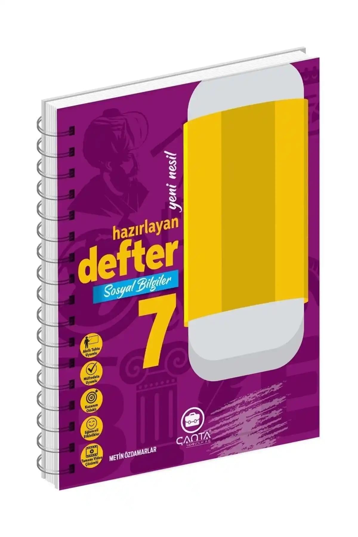 Çanta Yayınları 7. Sınıf Sosyal Bilgiler Yeni Nesil Hazırlayan Defteri İnceleme ve Özellikleri