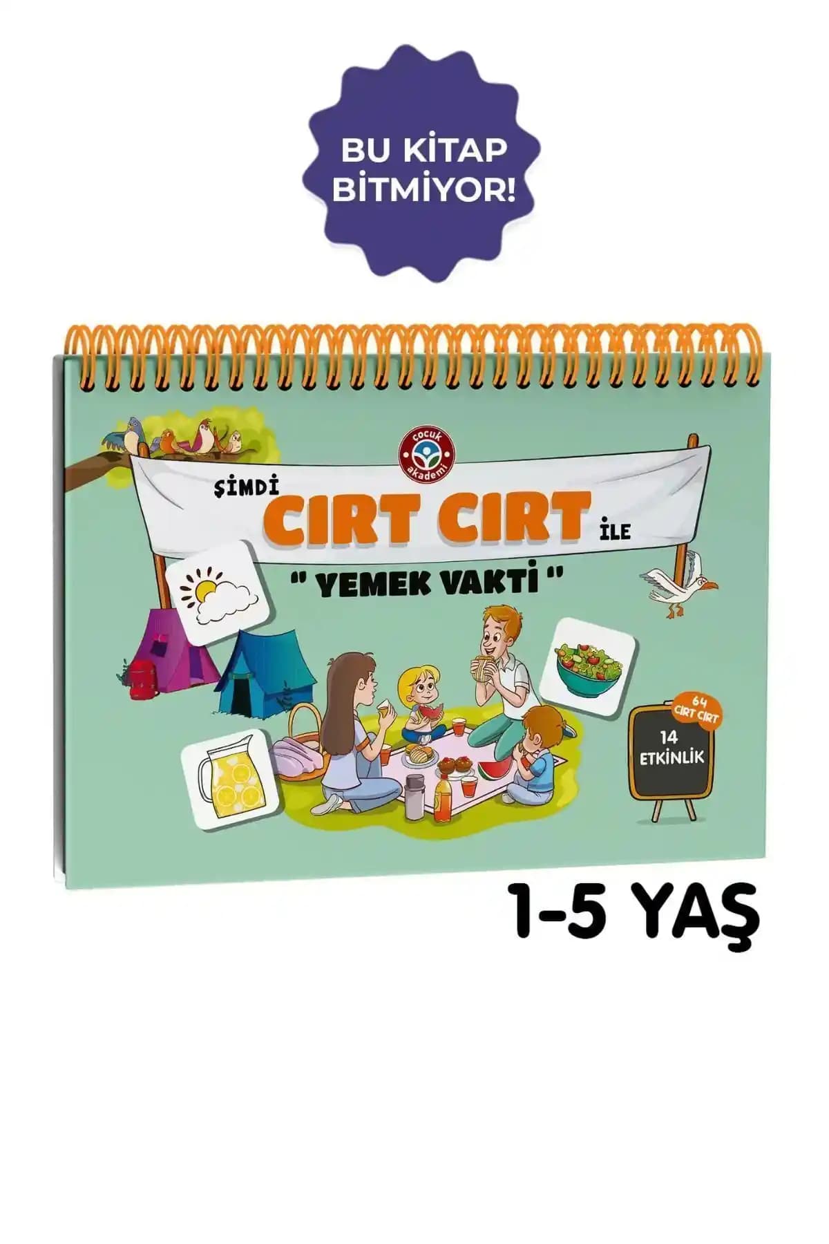 Çocuk Akademi'nin Eğitici ve Eğlenceli Yemek Vakti Kitap Seti: Çocukların Gelişimine Katkı Sağlar