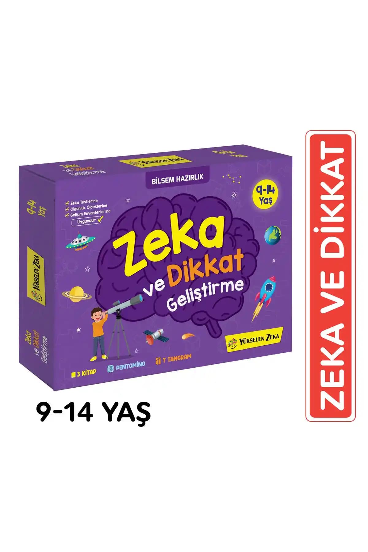Çocuklar İçin Zeka ve Dikkat Geliştirme Seti 2024 Güncel İçeriklerle Çocukların Bilişsel Yetkinliklerini Artırır