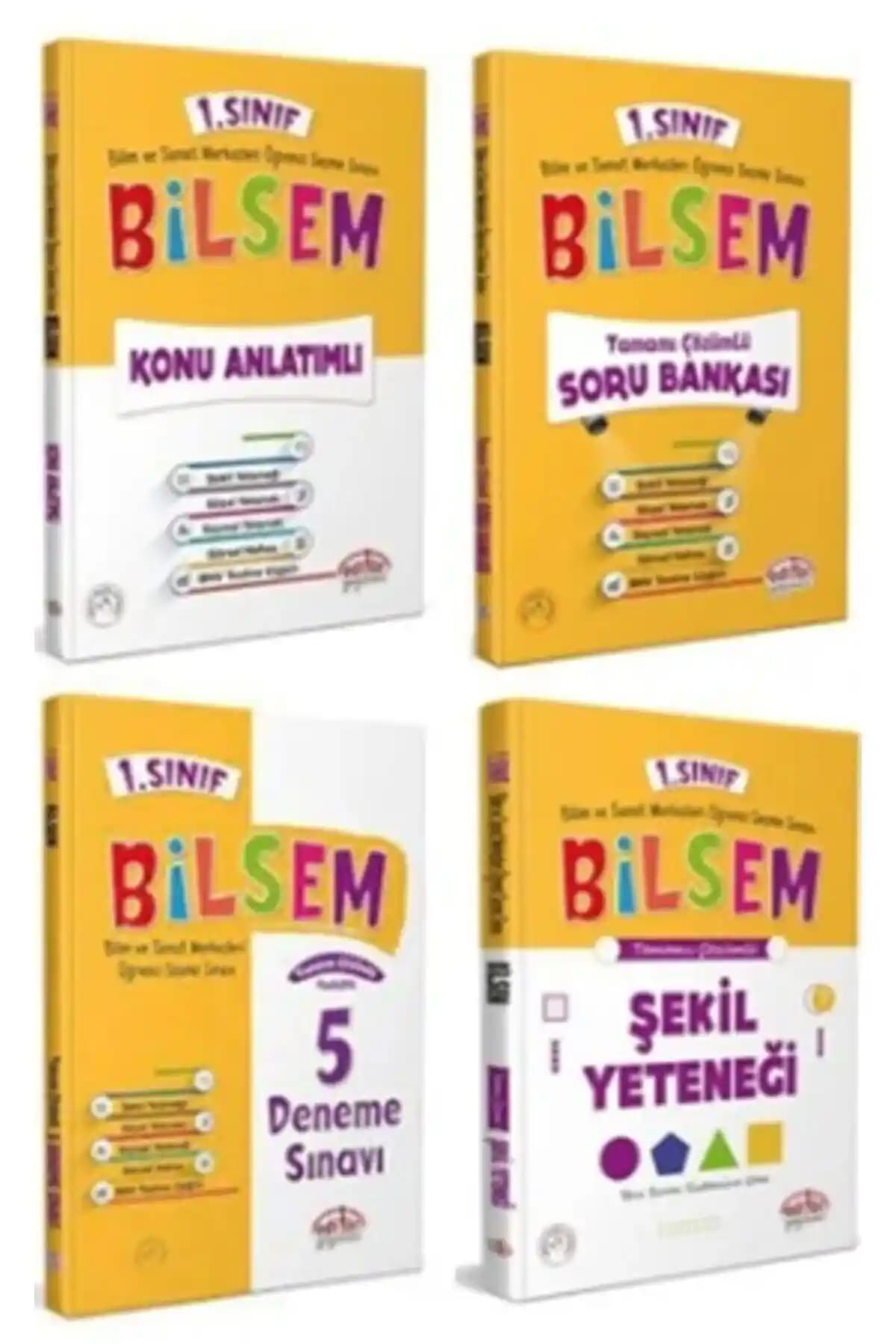 Editör Yayınevi 1. Sınıf Bilsem Hazırlık Kitapları Seti Güçlü Temel Oluşturur