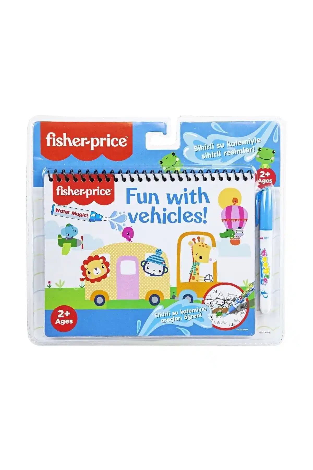 Fisher Price Sihirli Boyama Kitabı: Çocuklar İçin Yaratıcı ve Hijyenik Boyama Deneyimi