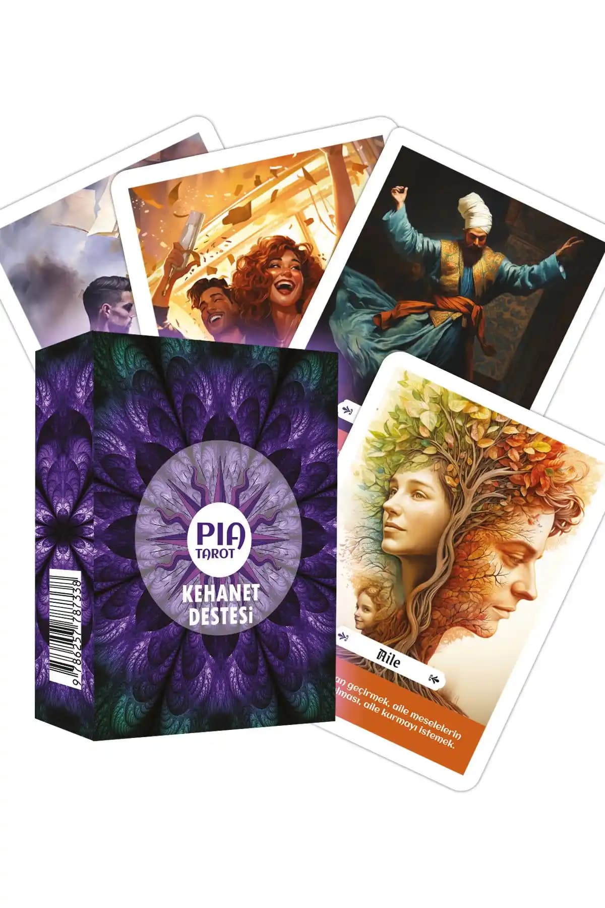 İkilem Yayınevi Pia Tarot Kehanet Destesi: Spiritüel Rehberlik ve Kişisel Gelişim İçin