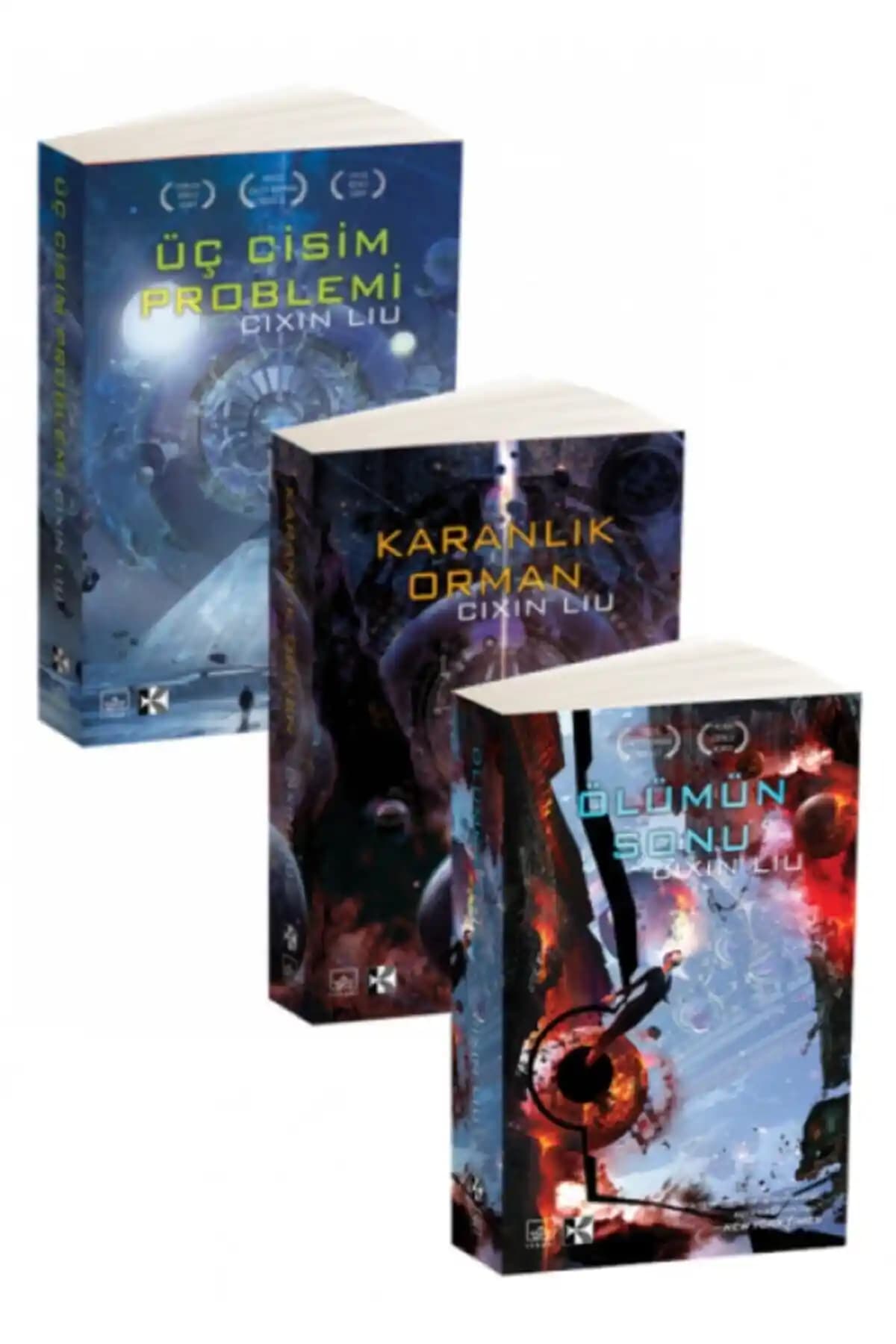 İthaki Yayınları Üç Cisim Problemi Kitap Seti Bilim Kurgu ve Edebiyat Tutkunları İçin
