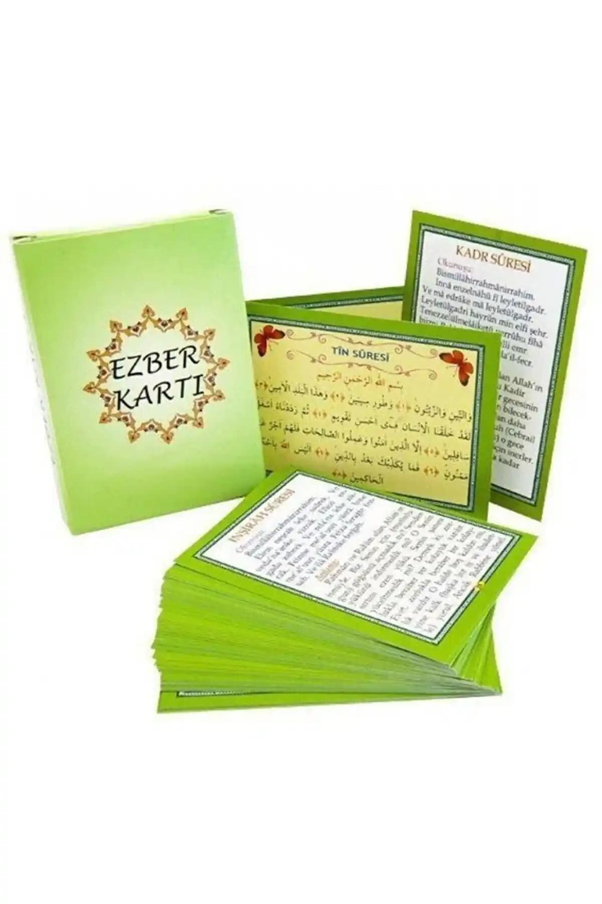 Kervan Yayın Dağıtım Namaz Sureleri ve Duaları Ezberleme Kartları İncelemesi
