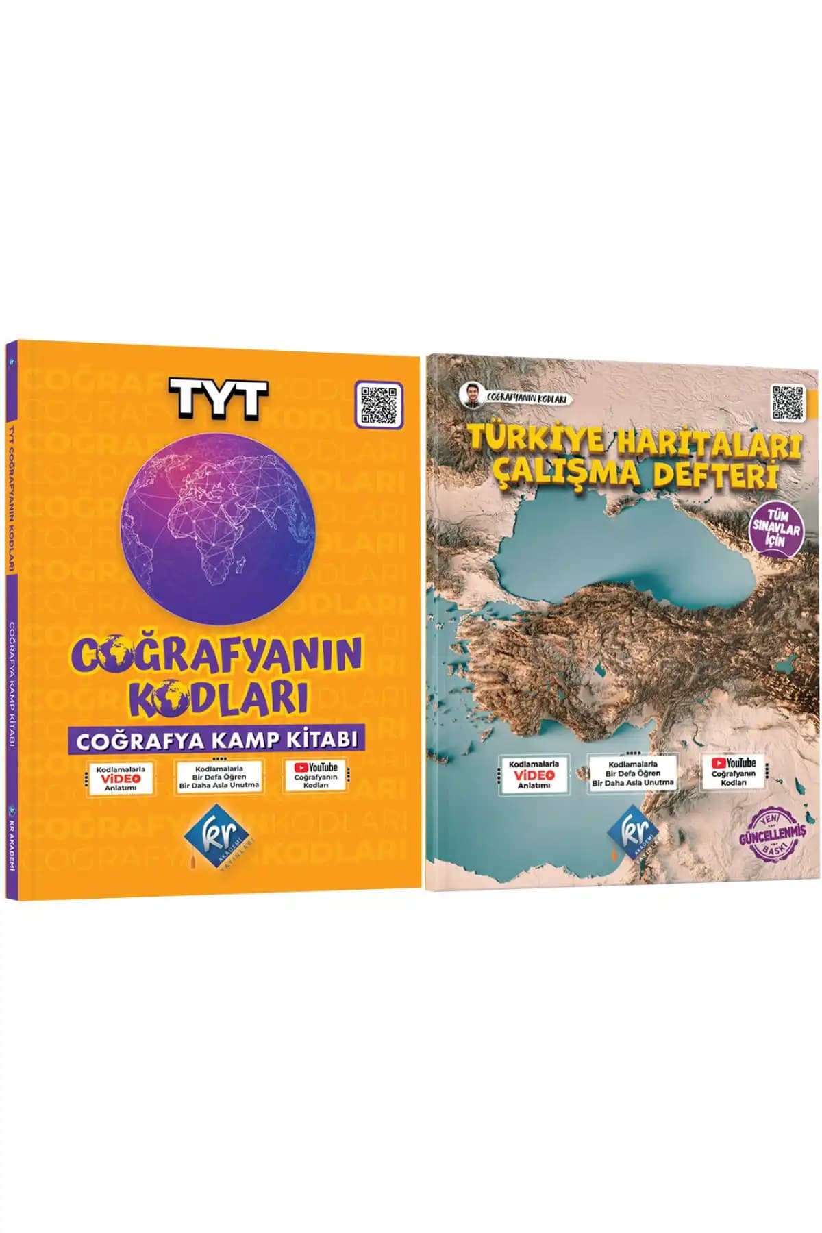 KR Akademi Coğrafyanın Kodları Kitabıyla TYT ve AYT Sınavlarına Etkili Hazırlık