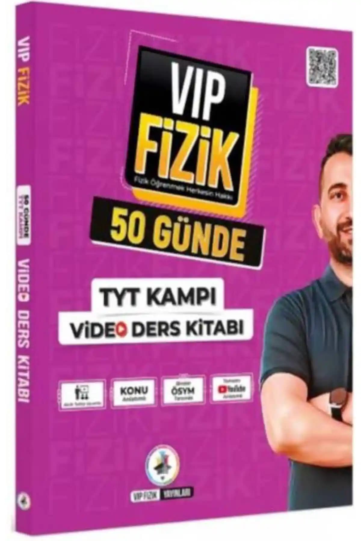 KR Akademi VİP Fizik 50 Günde TYT Kampı Video Ders Kitabı ile sınava etkili hazırlık