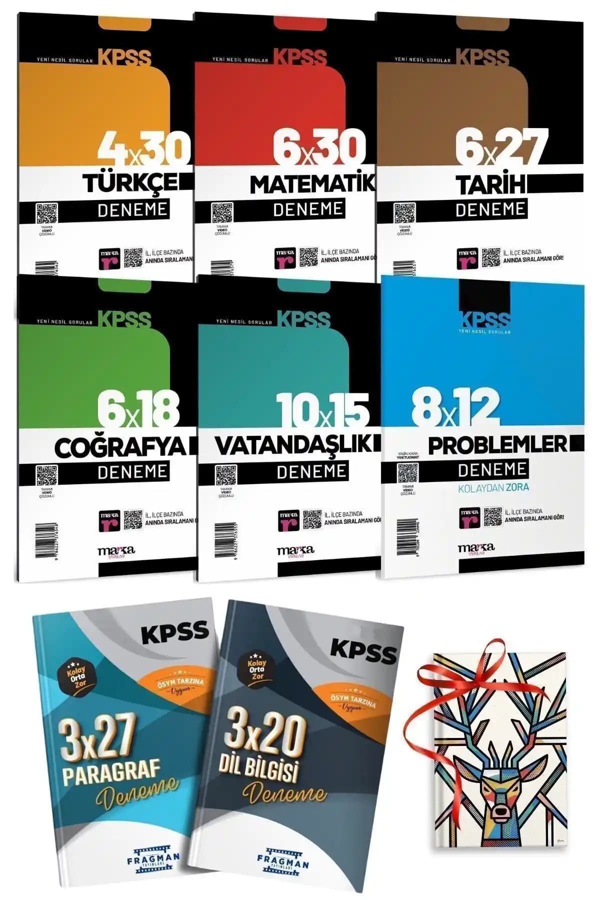 Marka Yayınları 2025 KPSS GYGK Branş Deneme Seti: Kapsamlı Sınav Hazırlık Kaynağı