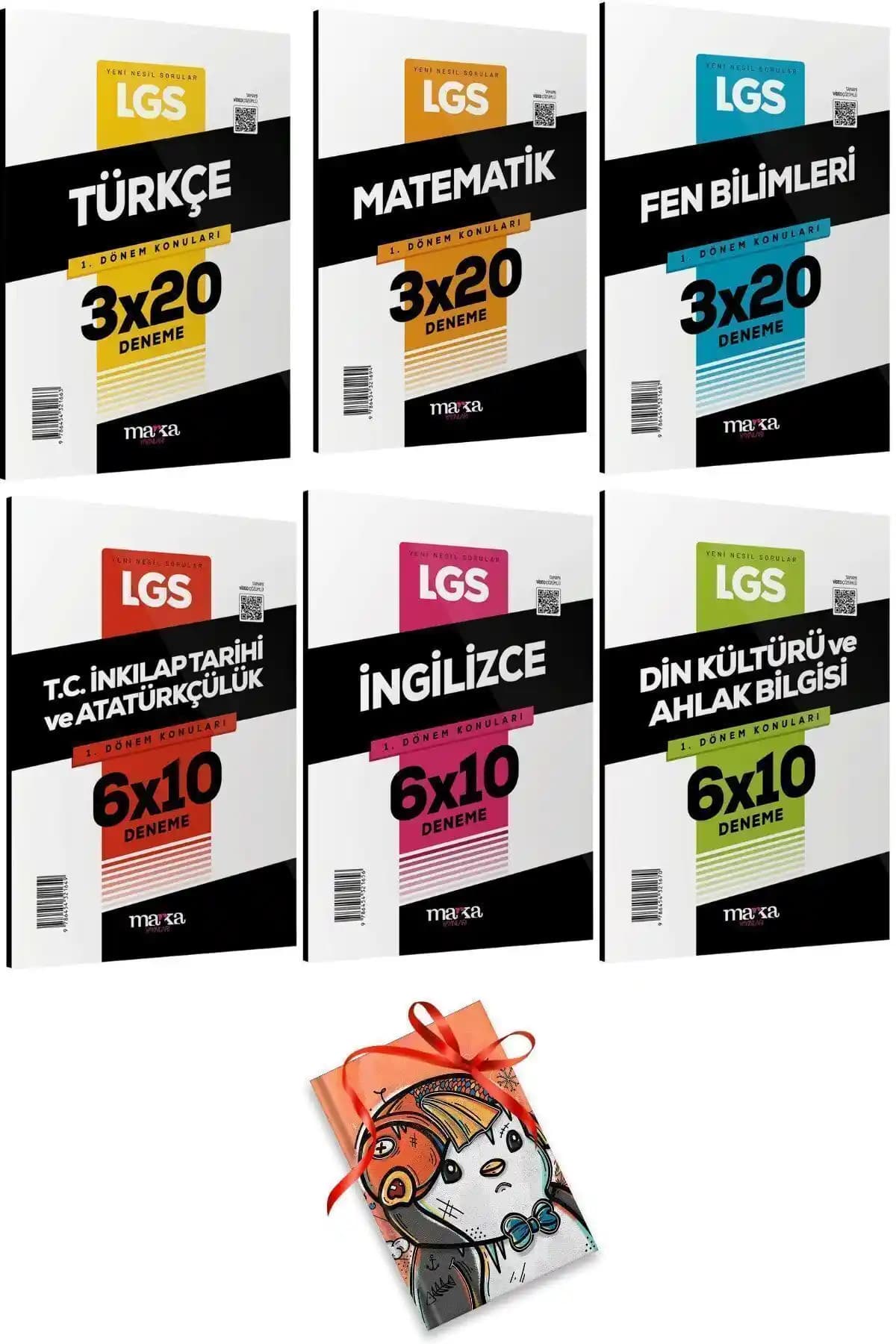 Marka Yayınları 2025 LGS 8. Sınıf Branş Deneme Seti ve Motivasyon Defteri