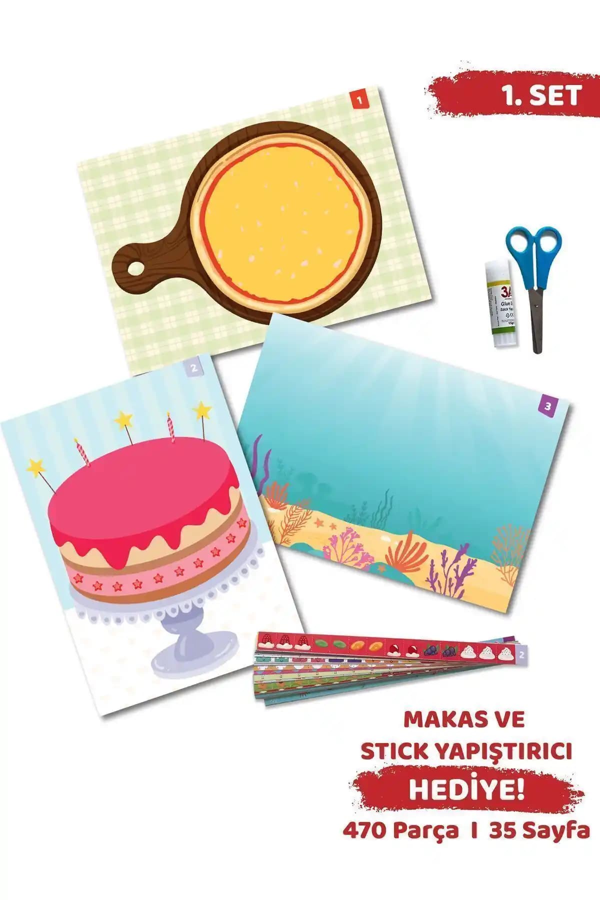 Minipoİ Minipoi Kes-yapıştır-oyna Makaslı Eğitici Aktivite Seti: Çocukların Yaratıcılığını Destekleyen Güvenli ve Eğlenceli Öğrenme Aracı