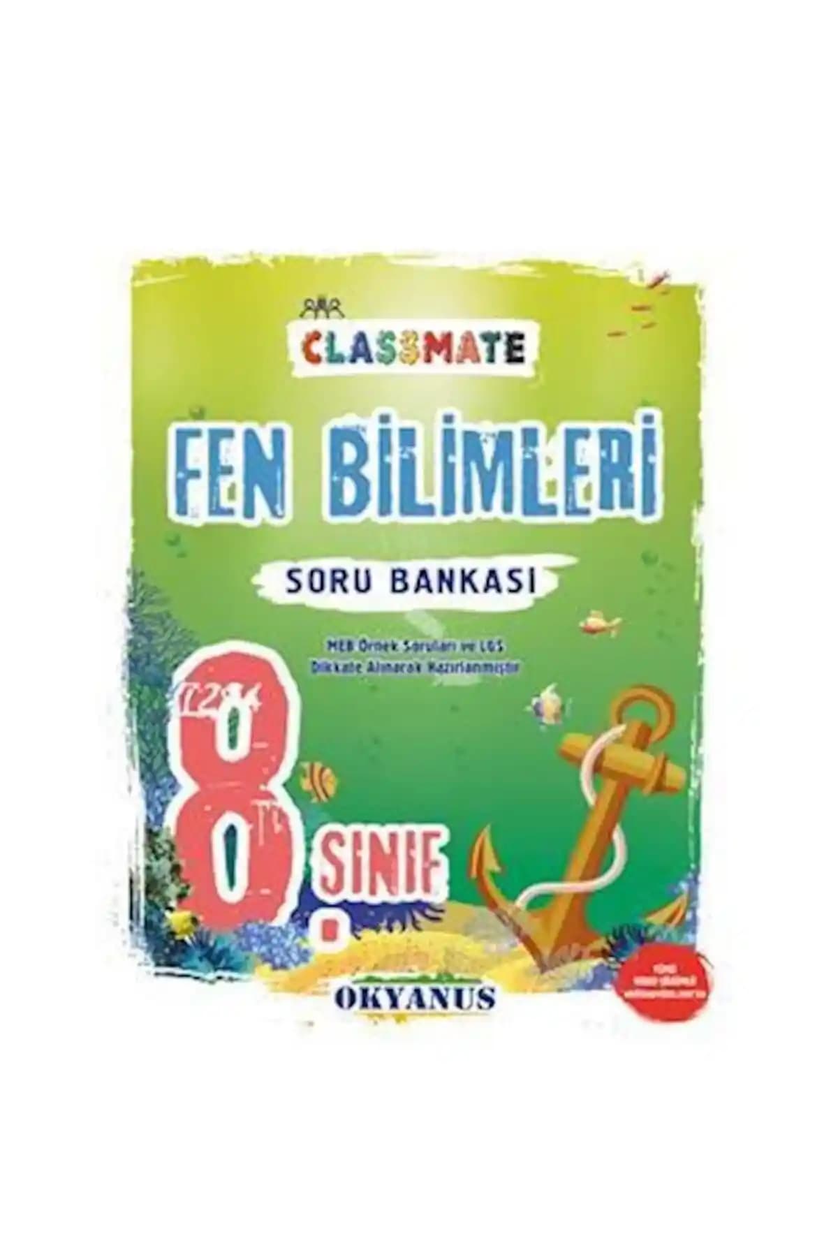 Okyanus Yayınları 8. Sınıf Fen Bilimleri Soru Bankası Detaylı İnceleme ve Değerlendirme