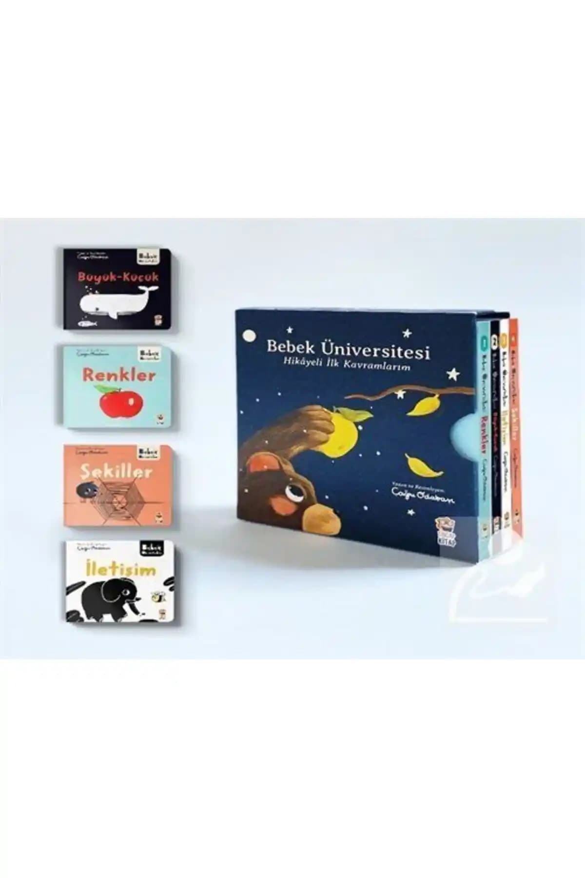 Sincap Kitap Bebek Üniversitesi Hikayeli İlk Kavramlarım Seti 3-6 Yaş Çocuklar İçin Eğitici Kitaplar