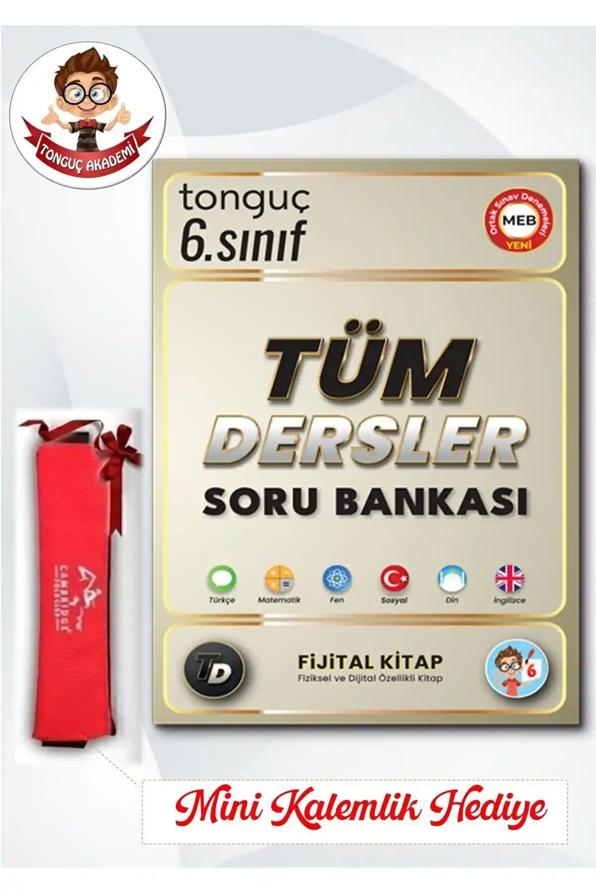 Tonguç Yayınları 6. Sınıf Tüm Dersler Soru Bankası Güncel Müfredat ve Öğrenci Dostu Özellikler