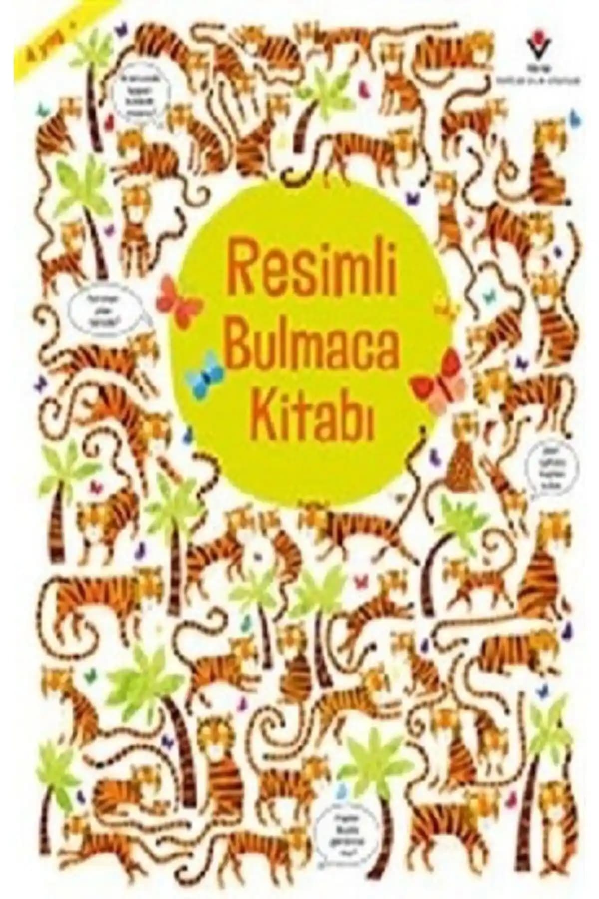Tübitak Yayınları Resimli Bulmaca Kitabı çocuklar ve gençler için eğlenceli ve öğretici görsel zekayı geliştiren içerik