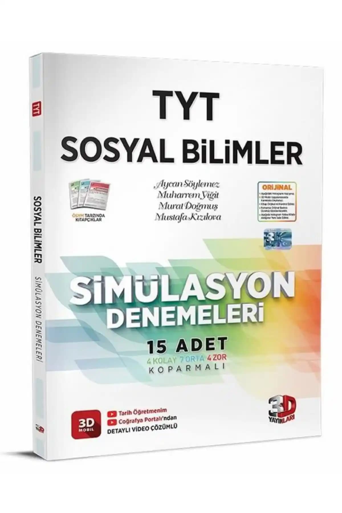 TYT Sosyal Bilimler Simülasyon Denemeleri 2024 Güncel Kaynaklar ve Pratik Çalışma İmkanı