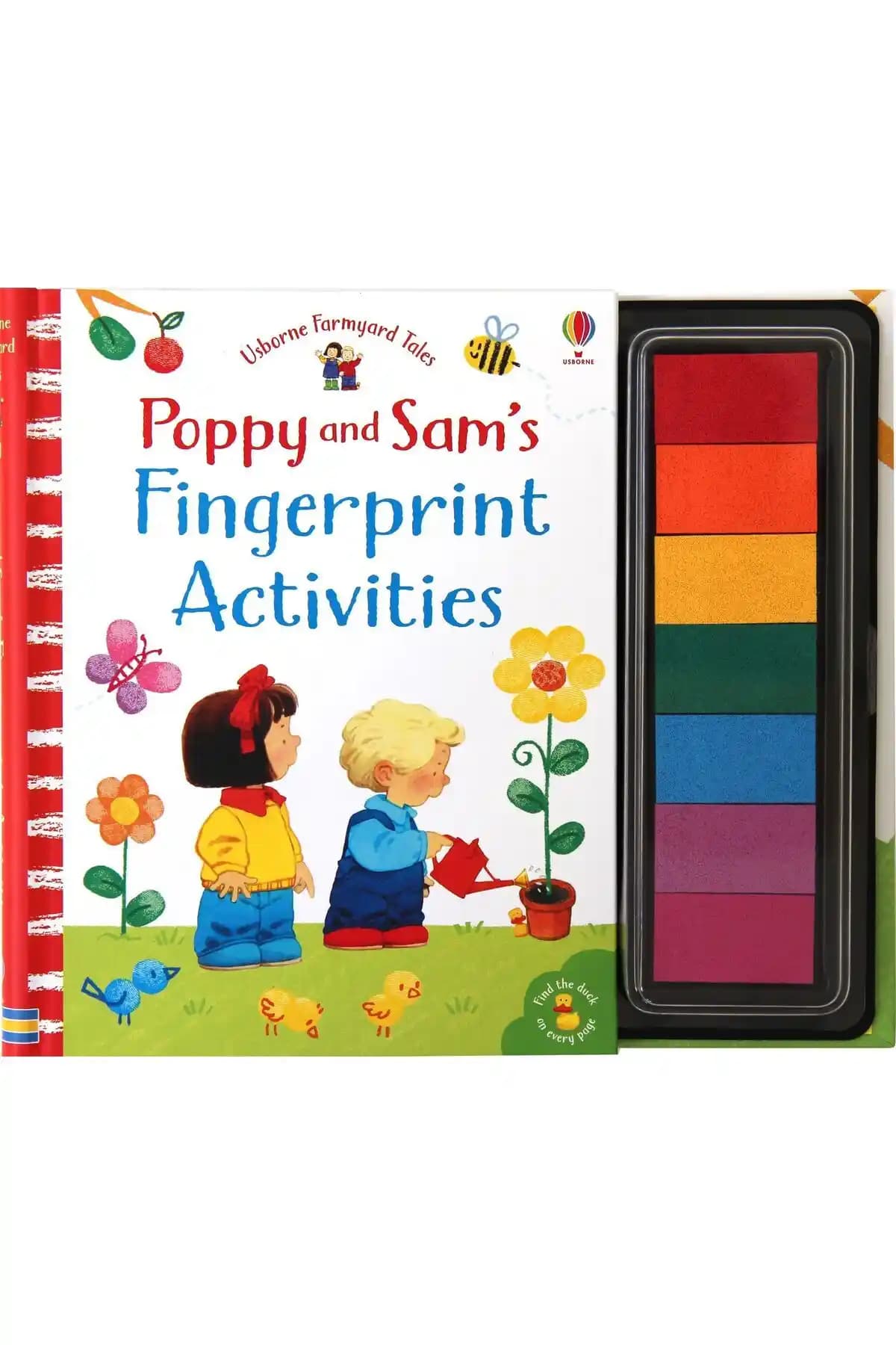 Usborne Poppy ve Sam'in Parmak İzi Etkinlikleri: Çocuklar İçin Eğlenceli ve Eğitici Bir Kitap
