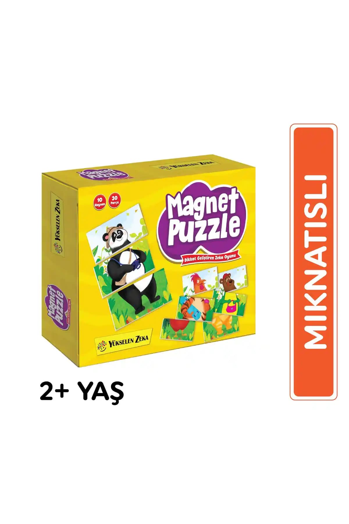 Yükselen Zeka 2 Yaş Magnet Puzzle: Çocukların Zihinsel Gelişimini Destekleyen Eğitici Oyun