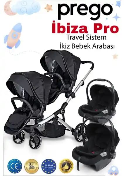 Prego Ibiza Pro ve Tois Baby Atlas Bebek Arabası Karşılaştırması