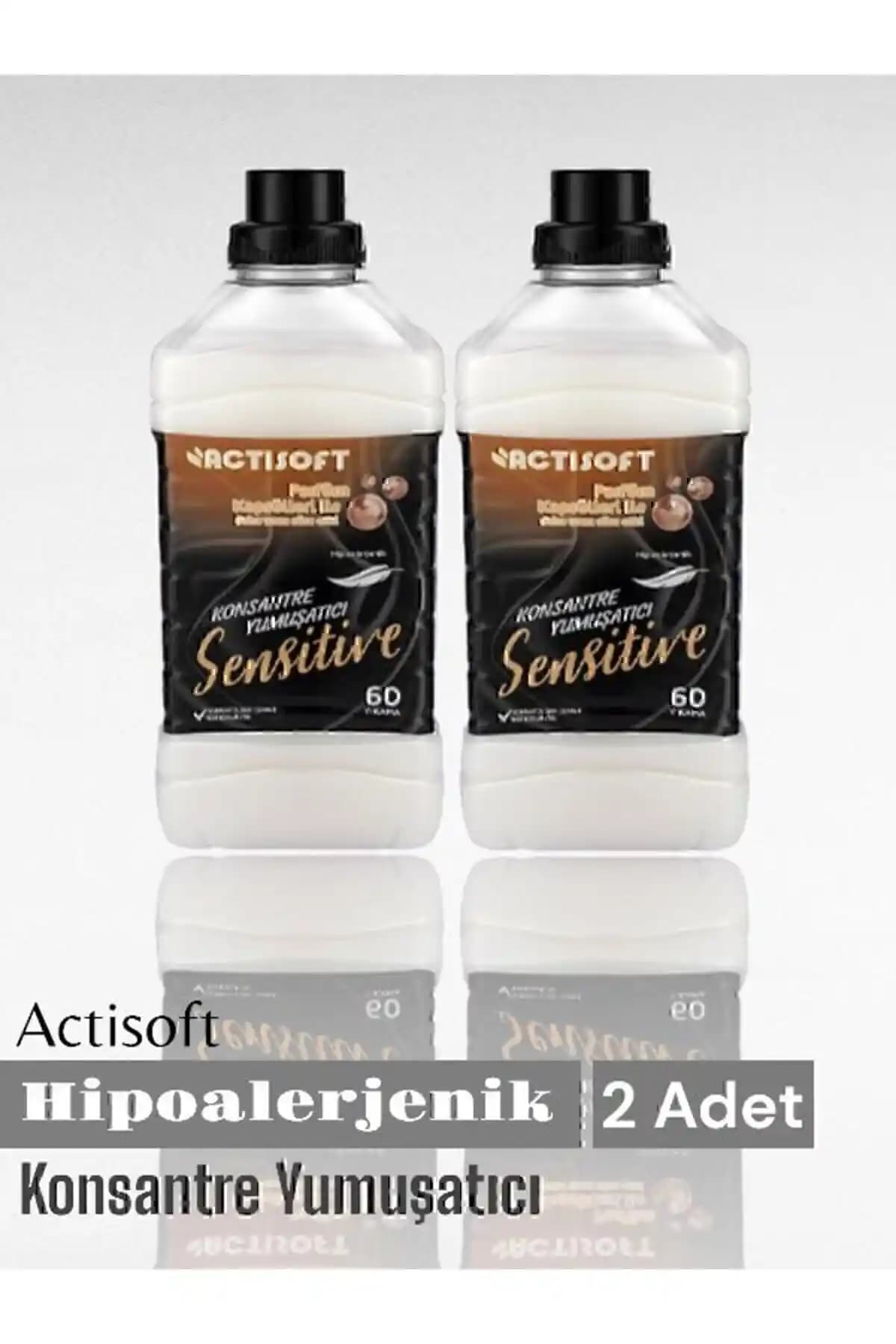Actisoft Sensitive Konsantre Yumuşatıcı: Hassas Ciltler İçin Güvenli ve Etkili Temizlik Ürünü
