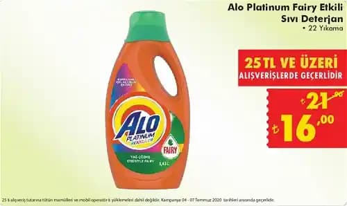 Alo Fairy Etkili Sıvı Deterjan: Güçlü Temizlik ve Çevre Dostu Özellikleriyle Öne Çıkıyor