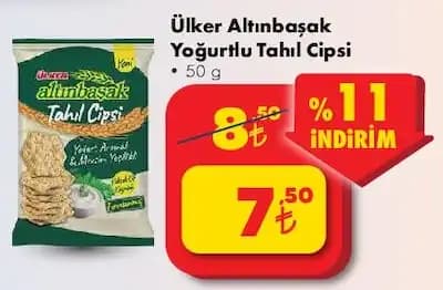 Altınbaşak Yoğurtlu Cips: Sağlıklı ve Lezzetli Atıştırmalık Seçenekleri