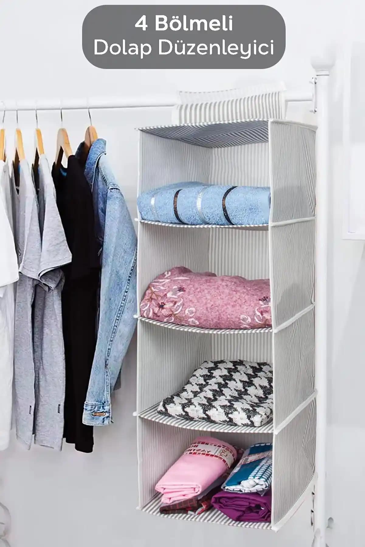 Asılabilir Dolap Düzenleyiciler ile Yaşam Alanlarınızı Optimize Edin
