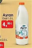 BİM DOST Ayran 1,5 Litre Fiyatları ve Özellikleri Güncel Durum