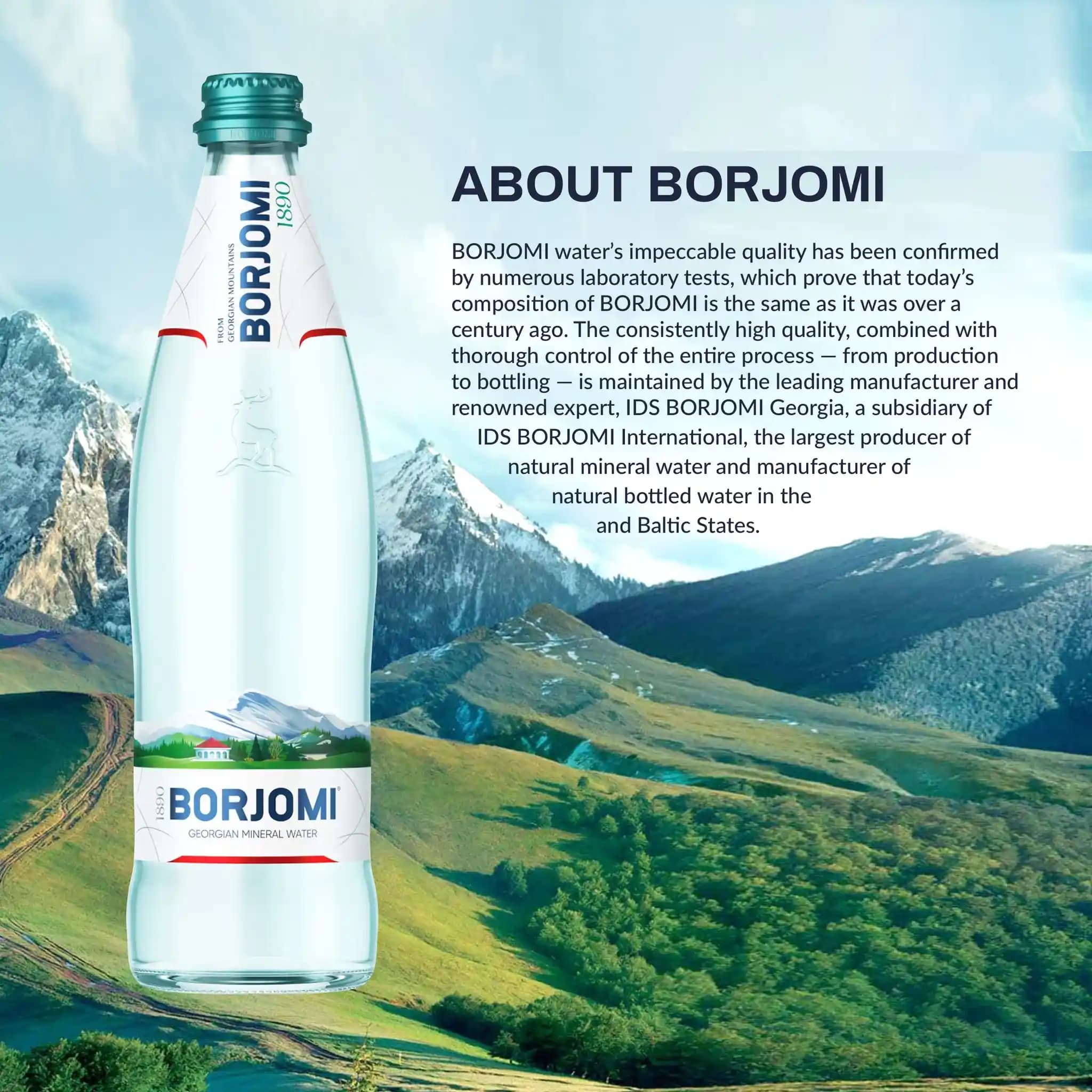 Borjomi: Doğal Mineralli Su ile Sağlıklı Yaşam ve Lezzetin Gücü
