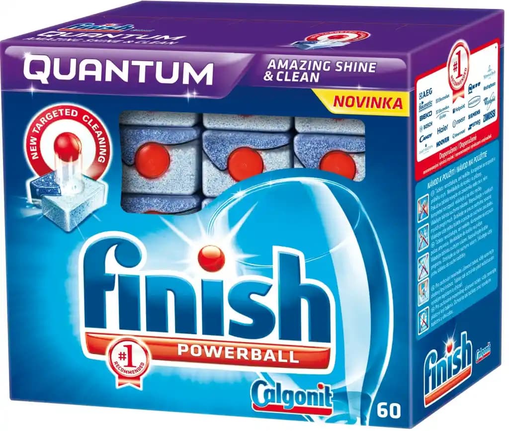 Calgonit Finish Quantum ile Bulaşık Makinesi Temizliği ve Parlaklığı Sağlama