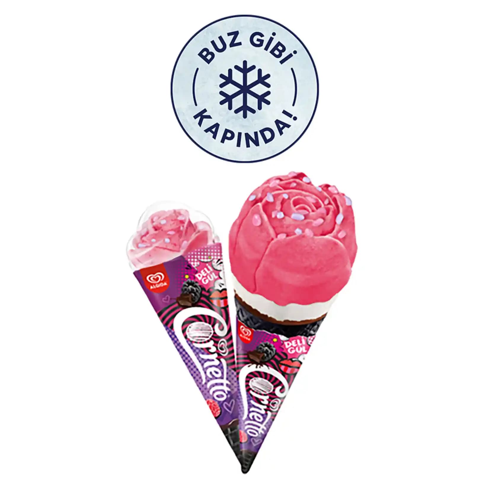 Cornetto Gül: Estetik ve Lezzetin Buluştuğu Yenilikçi Dondurma Deneyimi