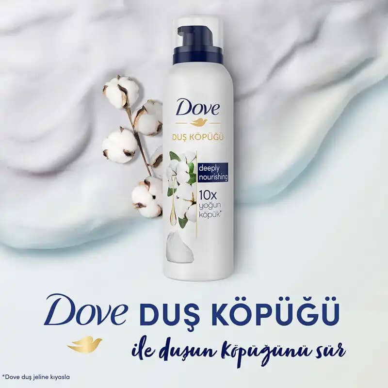 Dove Duş Köpüğü: Doğal ve Hafif Temizlik İçin Günlük Kullanıma Uygun Ürün