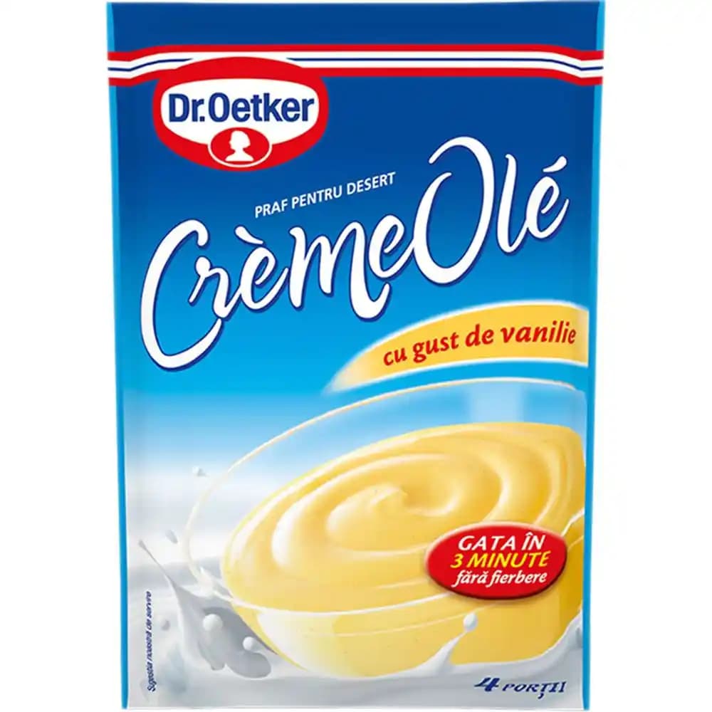 Dr. Oetker Creme Ole: Pratik Kullanım ve Çok Yönlü Tarifler İçin Popüler Krema