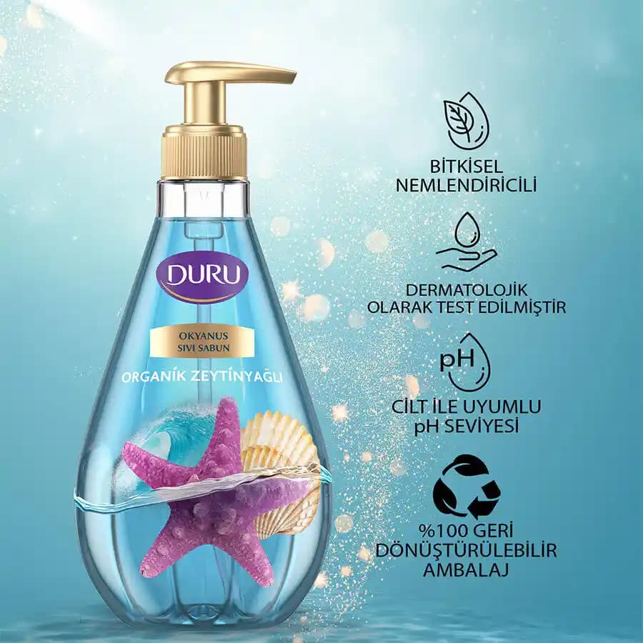 Duru Okyanus Sabun: Doğal ve Ferahlatıcı Temizlik İçin En İyi Seçenek
