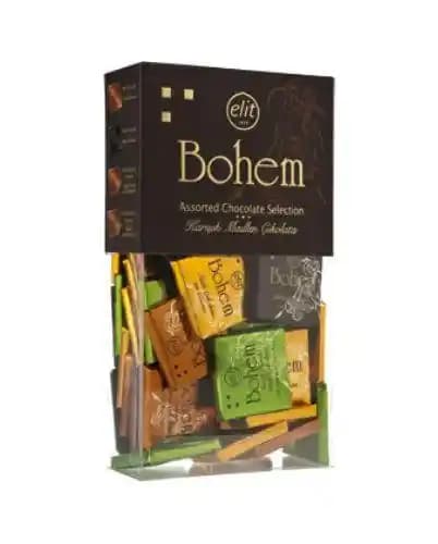 Elit Bohem Kapaklı Asetat Kutu 200 Gr Pratik ve Şık Gıda Saklama Çözümü