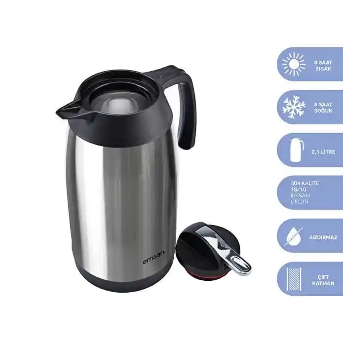 2025'te Emsan Vega Termos İnox 2,1 Litre ile Hayatınız Değişecek