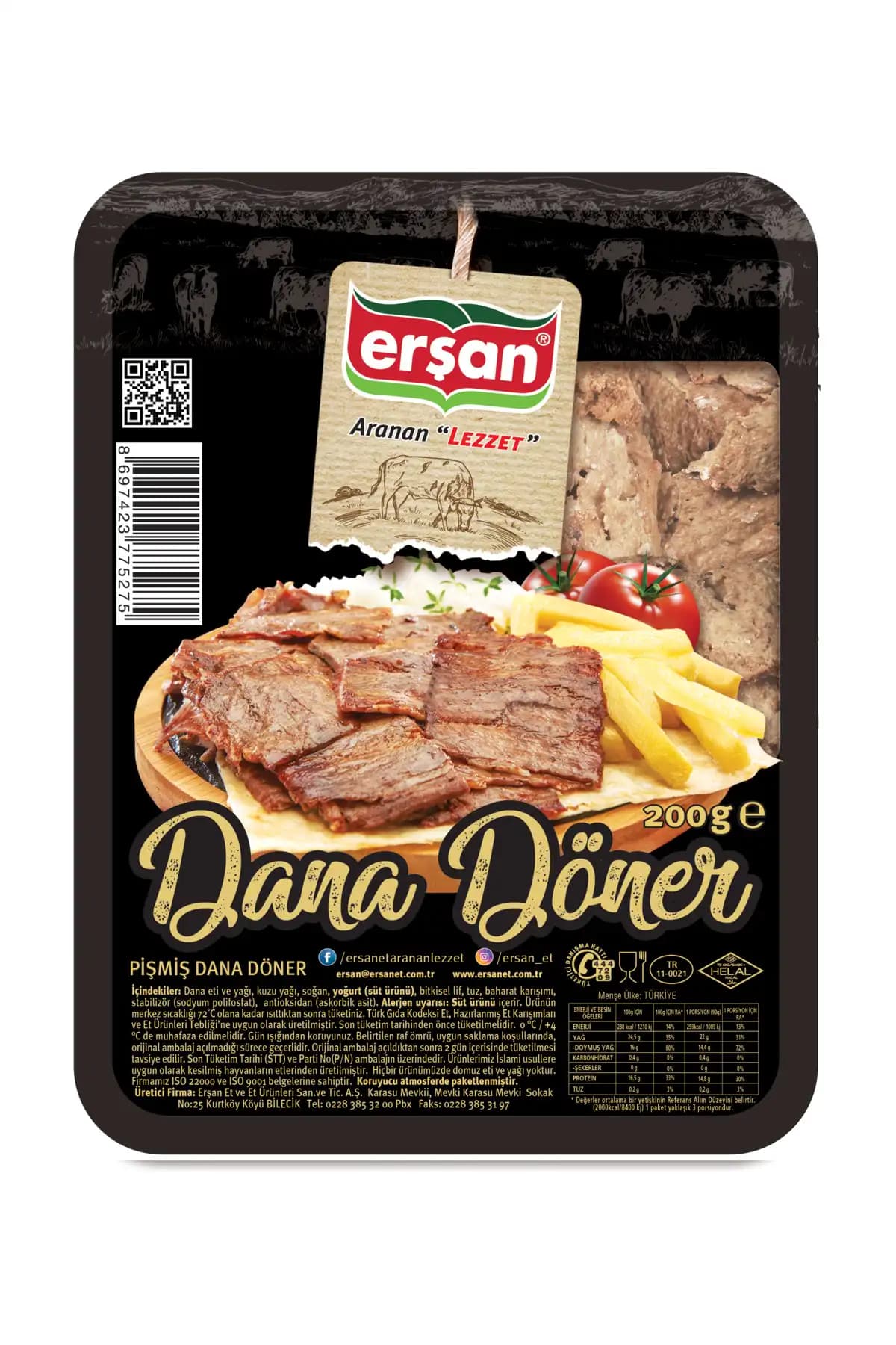 Erşan Dana Döneri: Kalite ve Farklılıklarla Döner Pazarında Öne Çıkıyor