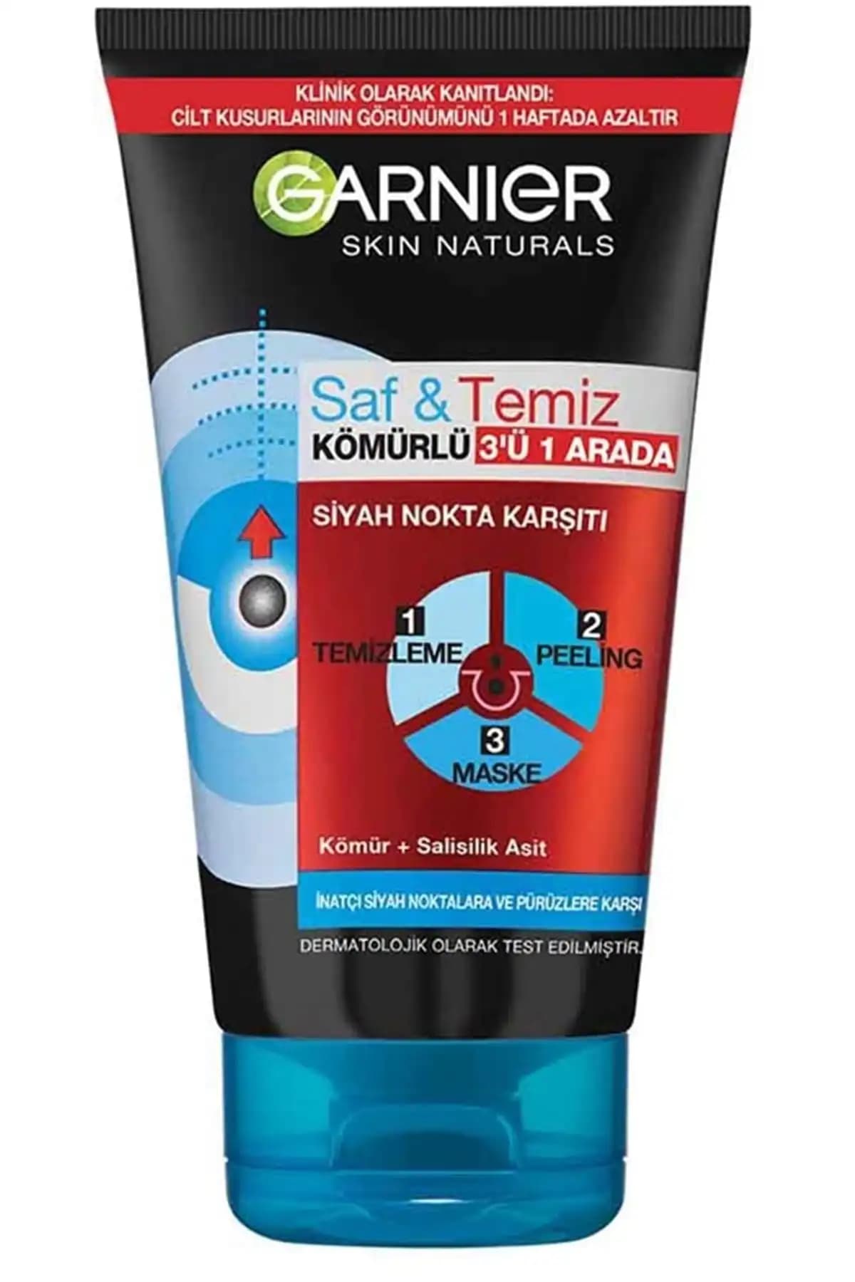 Garnier Siyah Nokta Maskesi: Gözenekleri Temizleyen ve Siyah Noktaları Azaltan Etkili Cilt Bakım Ürünü