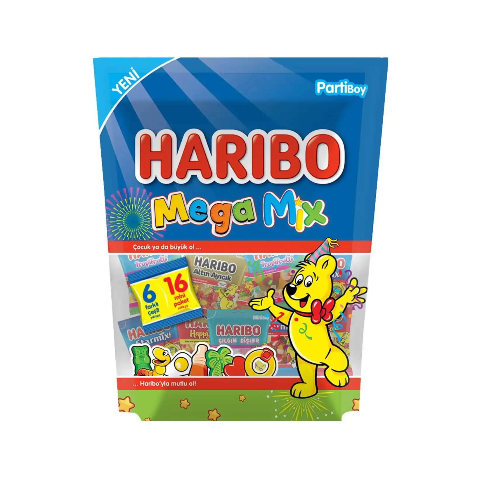 Haribo Mega Mix: Renkli ve Lezzetli Şekerleme Çeşitleri ve Tüketim Önerileri