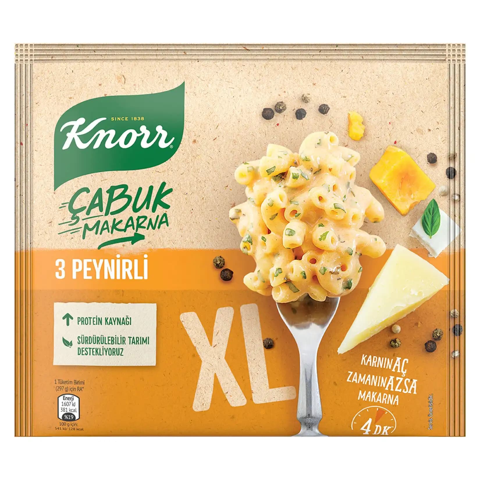 Knorr 3 Peynirli Makarna: Pratik ve Lezzetli Hazırlık İmkanı Sunan Favori Tarif