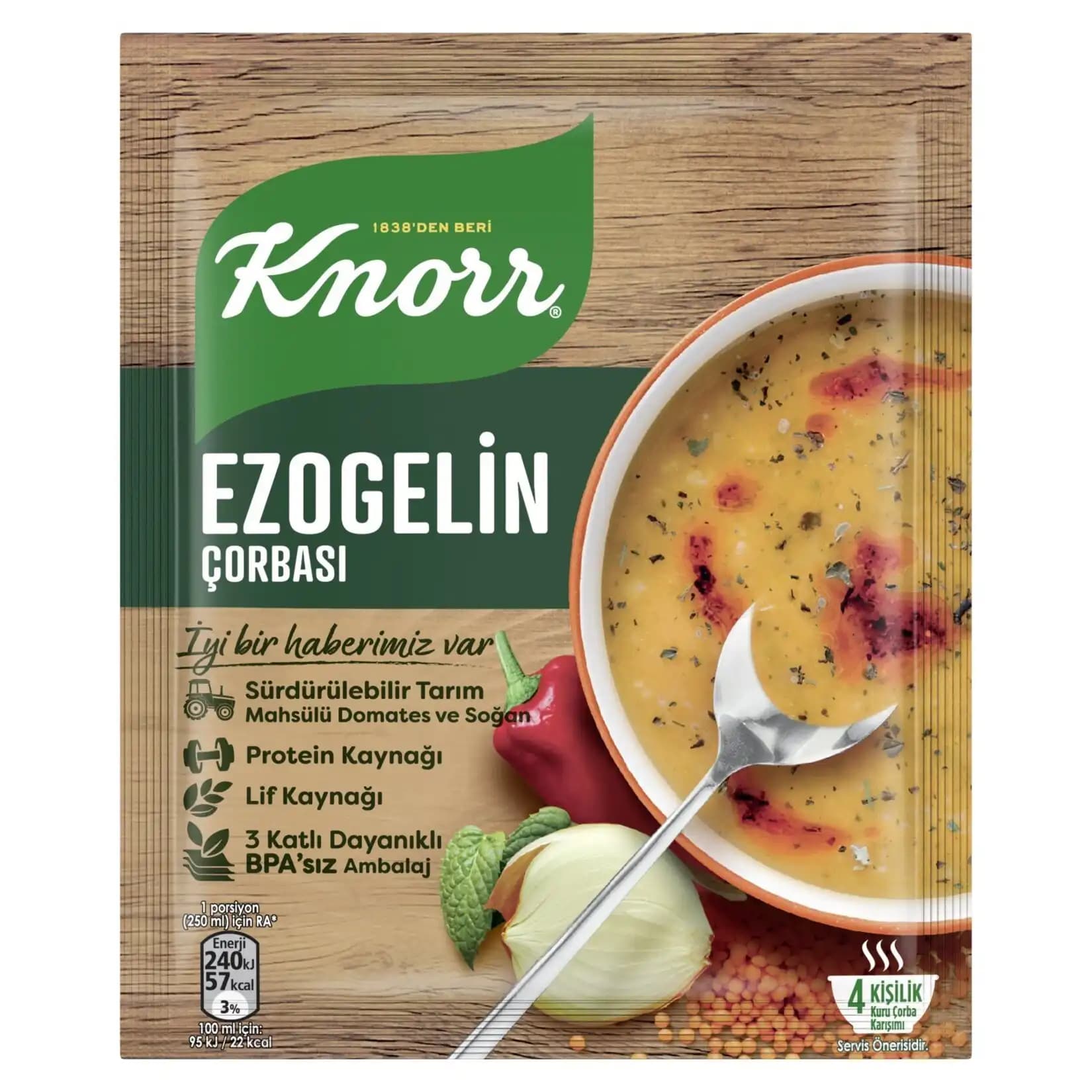 Knorr Ezogelin Çorbası: Geleneksel Türk Çorbasını Pratik Şekilde Hazırlama Yöntemi