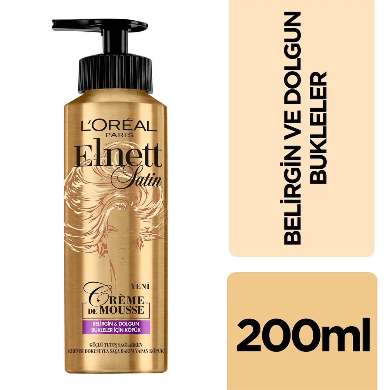 Loreal Elnett Saç Köpüğü: Hacim ve Şekil Koruyan Hafif Saç Bakım Ürünü