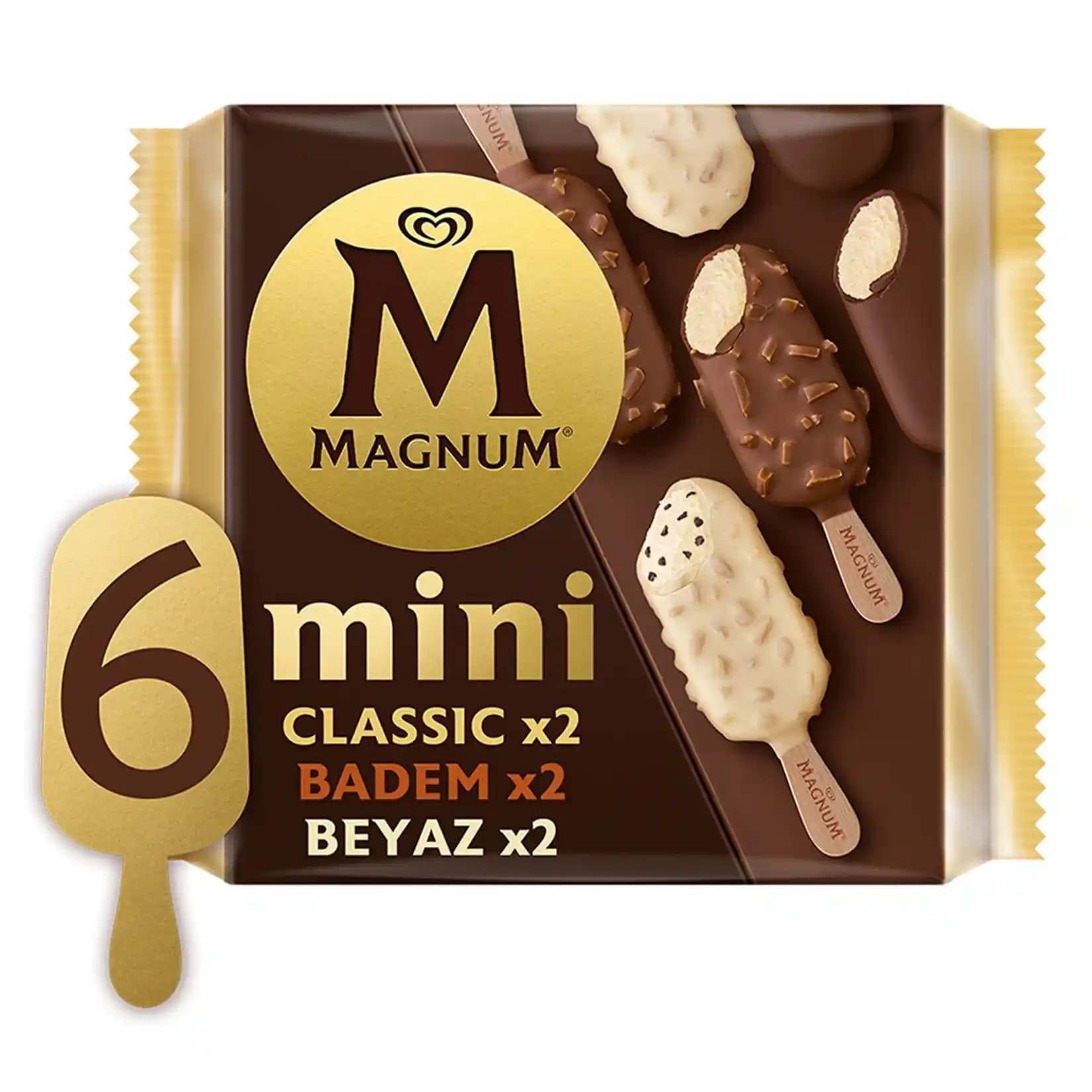 Mini Magnum 6'lı Paketler: Pratik ve Lezzetli Dondurma Seçeneği