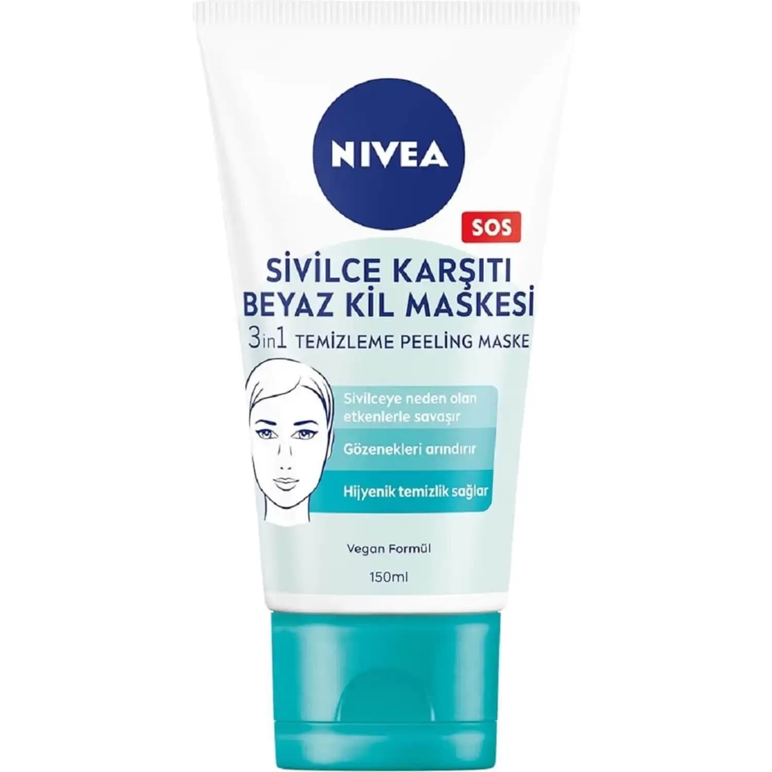 Nivea Sivilce Karşıtı Beyaz Kil Maskesi: Doğal ve Etkili Cilt Bakım Çözümü