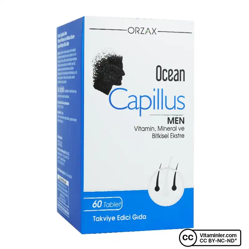 Ocean Capillus Men: Deniz Temalı Erkek Saç Bakım Ürünü ve Doğal Güç Kaynağı